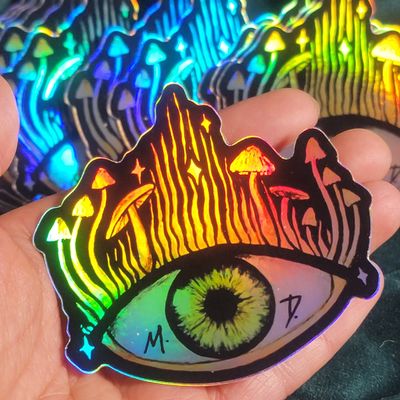 MD Eye sticker