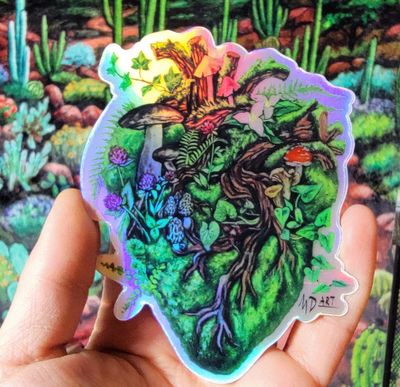 Heart of the Forest (Large) Holographic