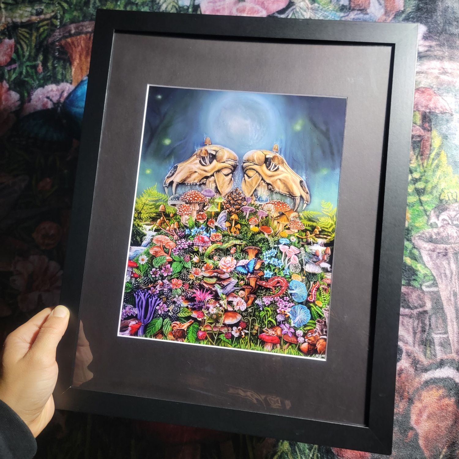 Reclamation 11x14 matted frame