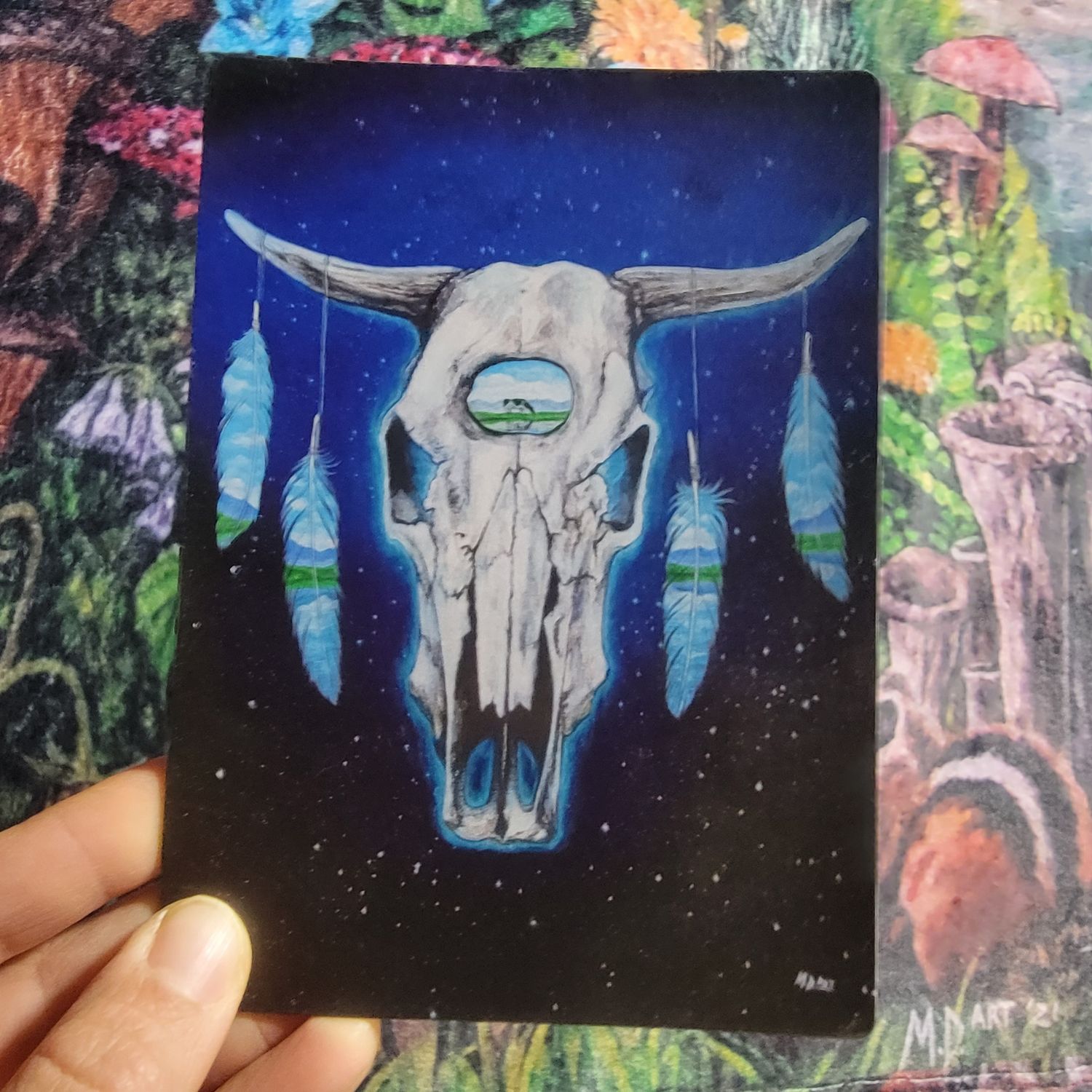 &quot;Greener Pastures&quot; Magnet