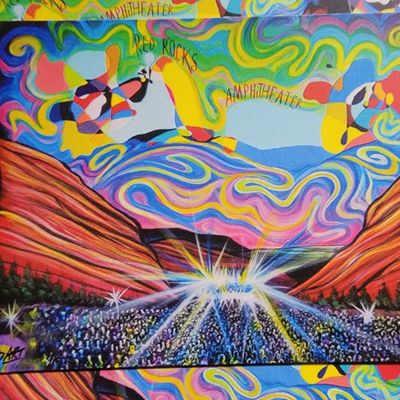 &quot;Red Rocks&quot; Magnet