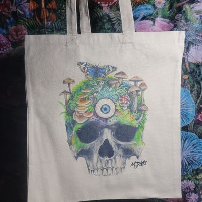 3rd Eye Open Canvas Tote Bag