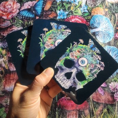 Third Eye Skull Coaster