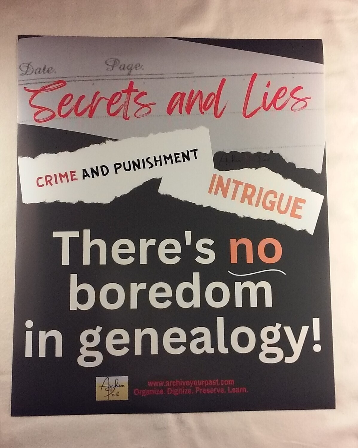Genealogy Intrigue Poster
