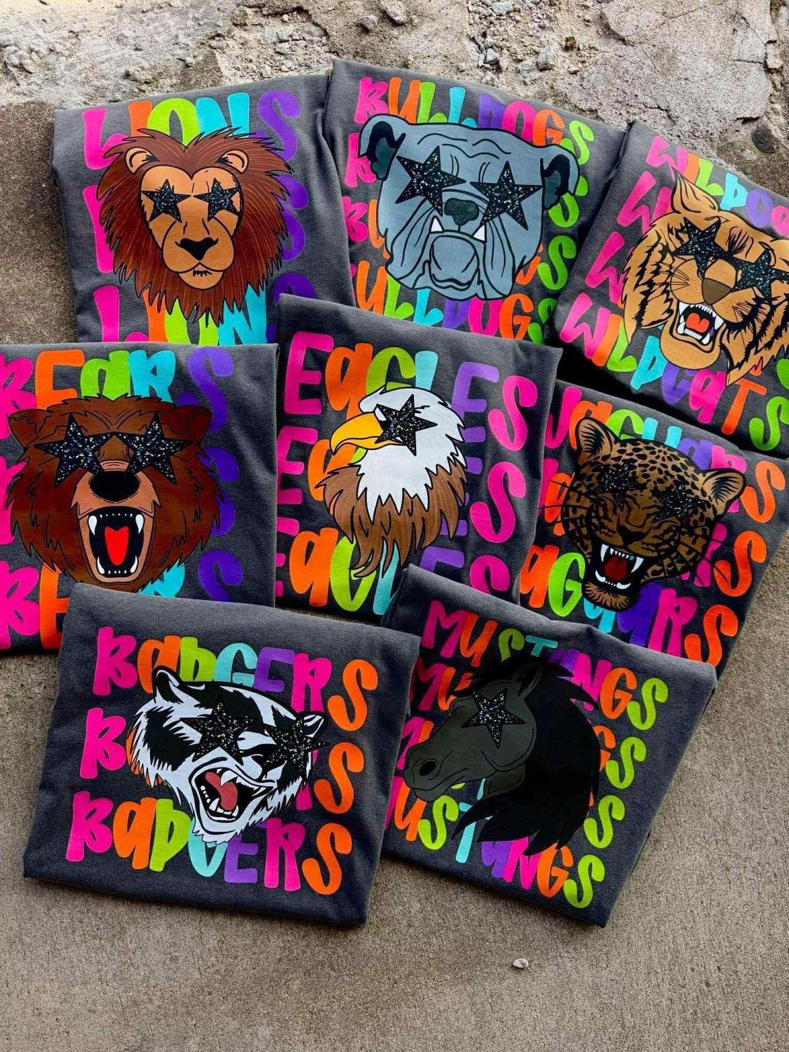 Shirt Of The Month- Colorful Mascot