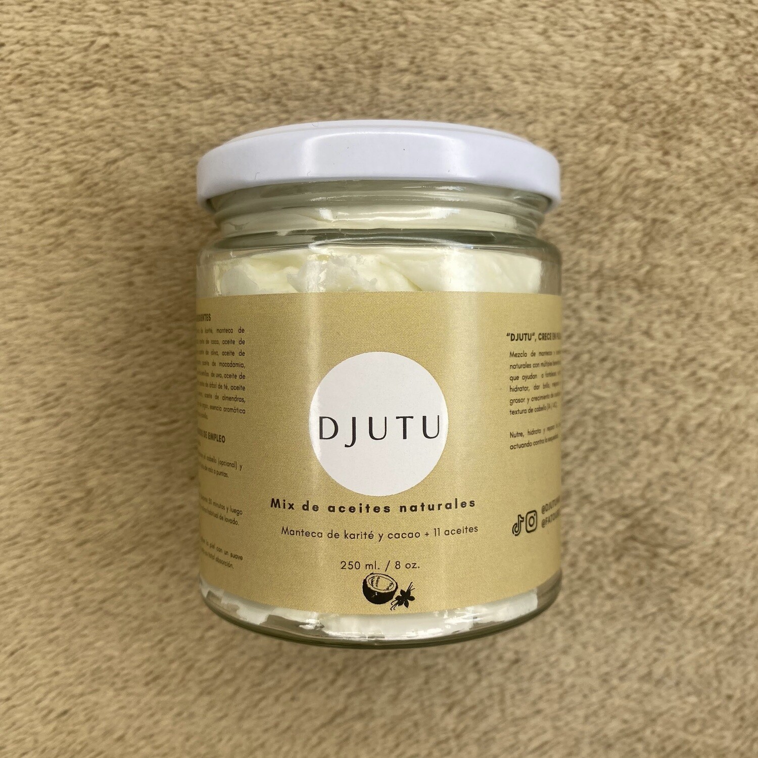 Djutu Mix Coco Vainilla​ 250 gr