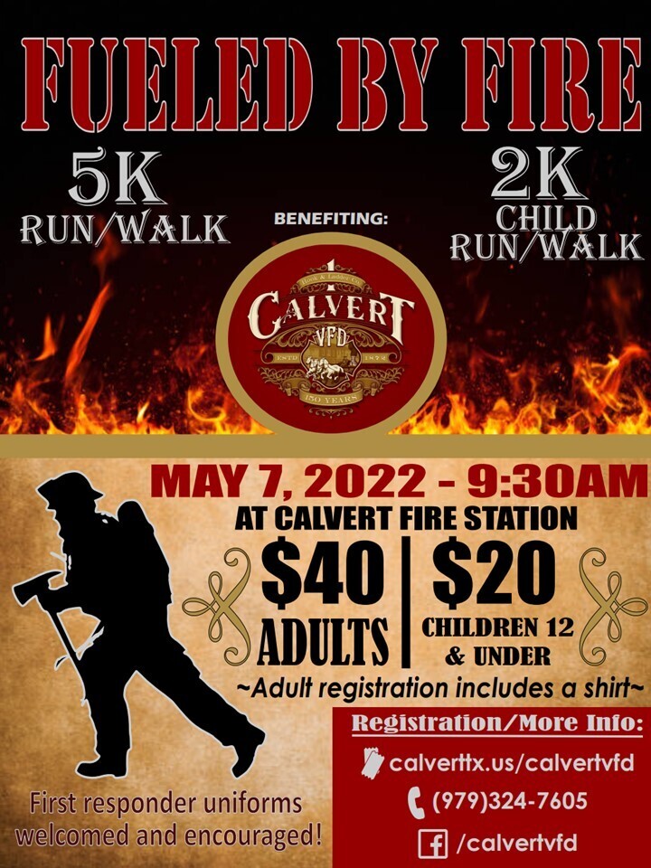FUELED BY FIRE RUN/WALK 5K and 2K