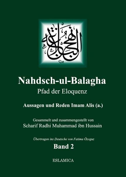 Nahjul Balagha B. 2 (deutsch) Nahjul Balagha B. 2 (deutsch)