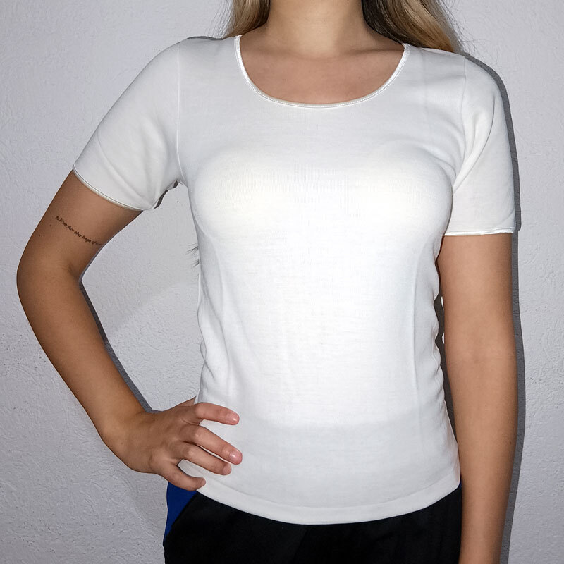 Camiseta Termica Mujer Manga Corta