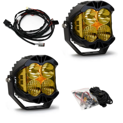 Baja Designs LP4 Pro Pair - Amber Driving Combo LED