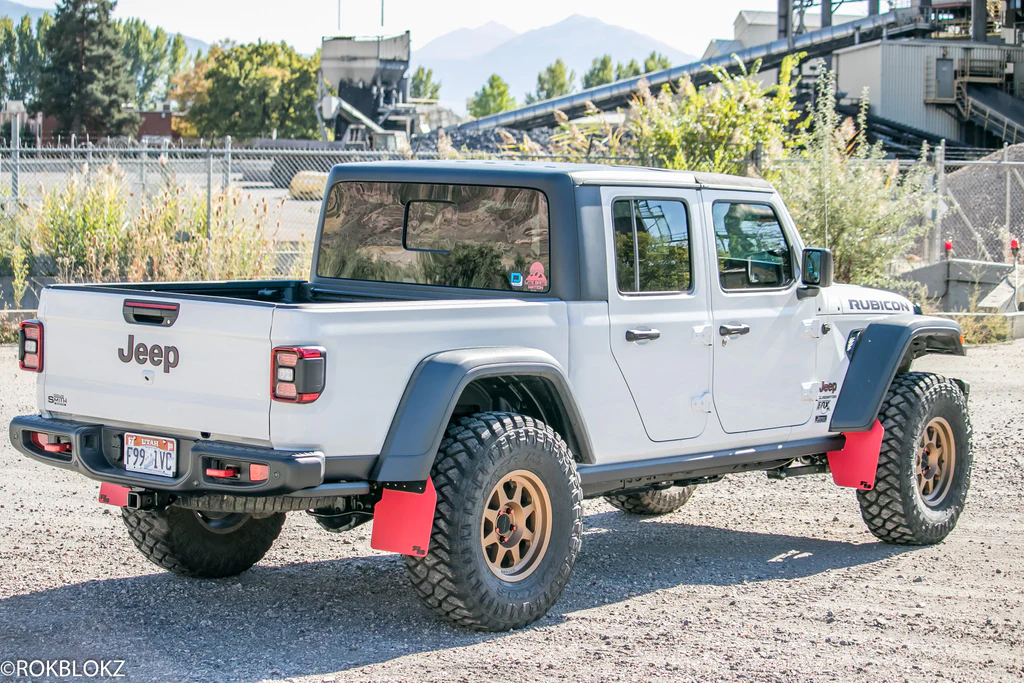 Rokblokz Jeep Gladiator (JT) 2020+ Quick Release Mud Flaps Front & Rear