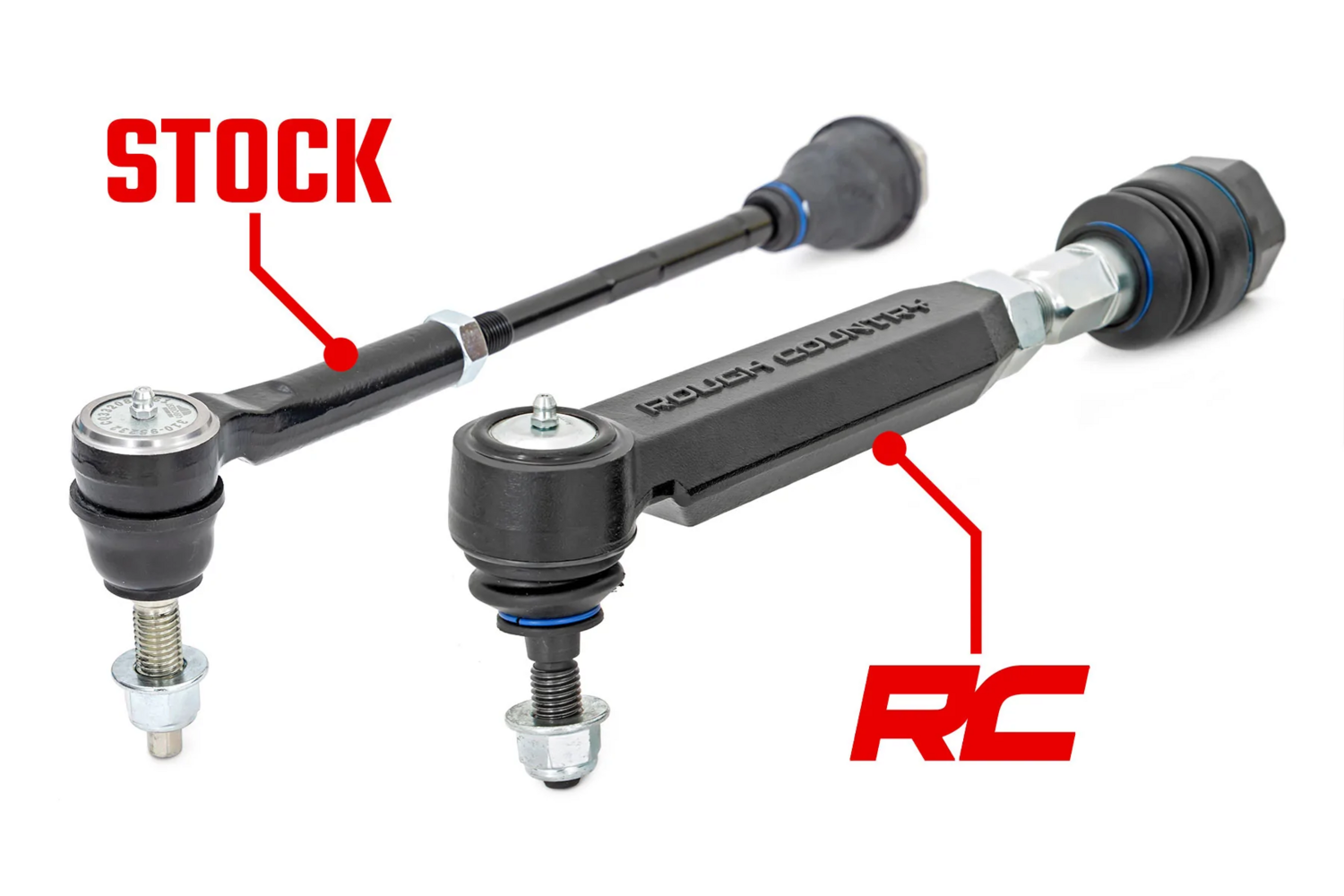 ROUGH COUNTRY HD TIE ROD END CHEVY SILVERADO 2500HD (1122)