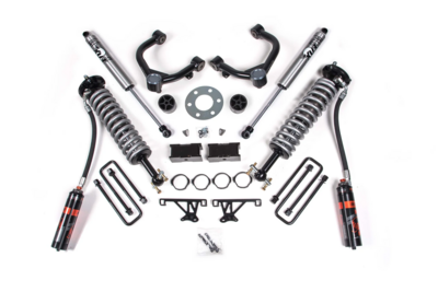 BDS 3.5" Lift Kit for 2019+ Chevy/GMC 1500 with Front Fox 2.5" Remote Reservoir PES DSC + Rear Fox 2.0