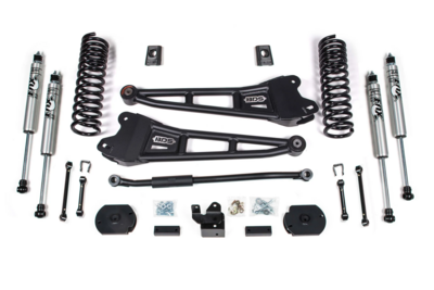 BDS 3&quot; Lift Kit for 2019+ Ram 2500 with Fox 2.5 DSC Remote Res