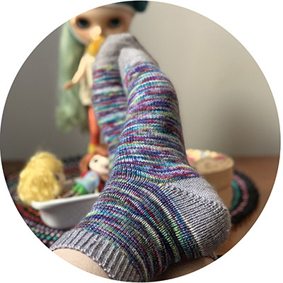 Knitting online course Let&#39;s sock together