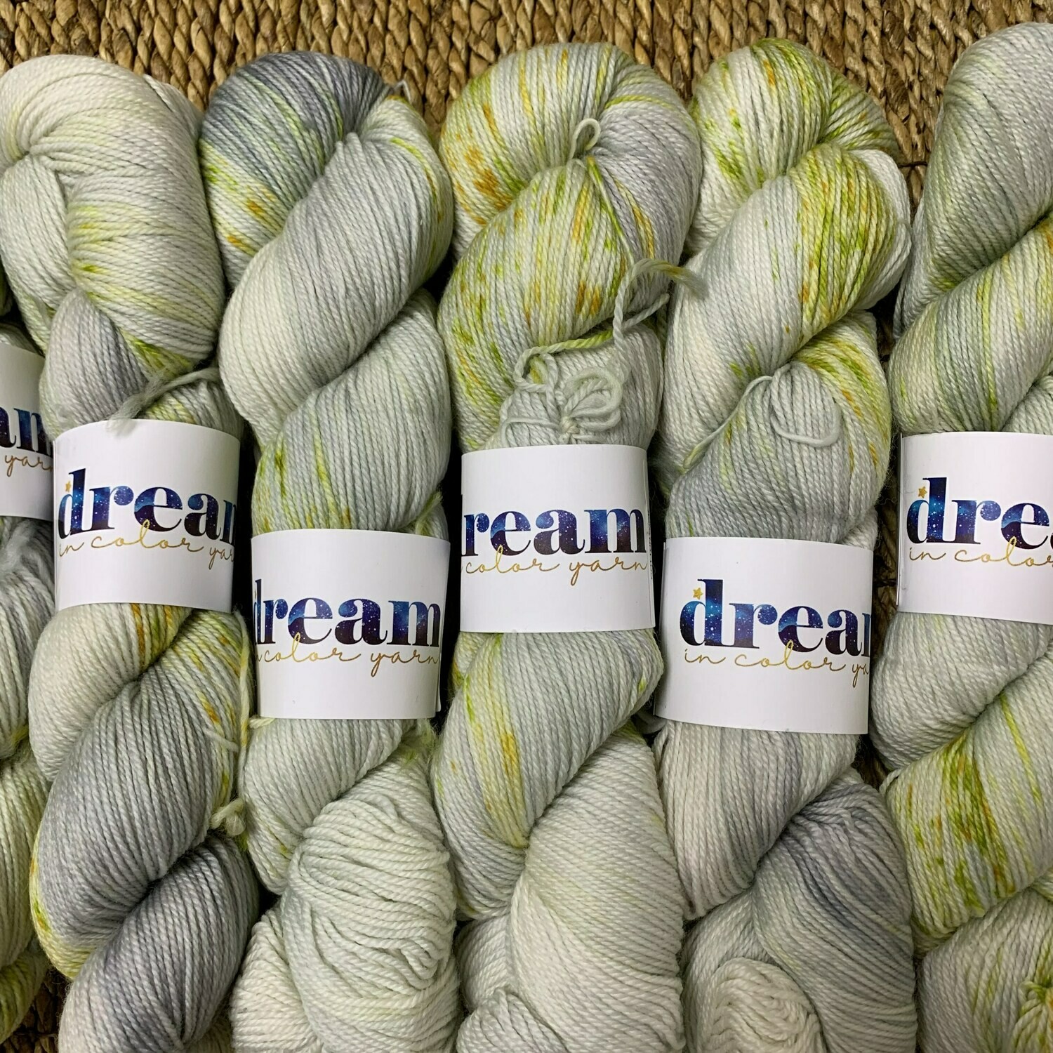 Dream in Color Yarn Cotton Wick  smooshy sock
