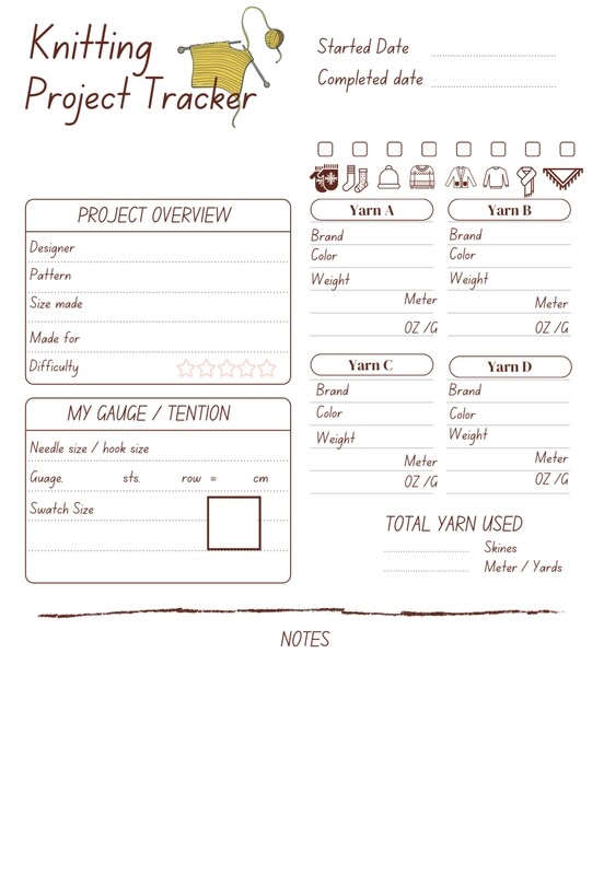 Project tracker sheet PDF printing version and Goodnotes version give away 👏🏻👏🏻
