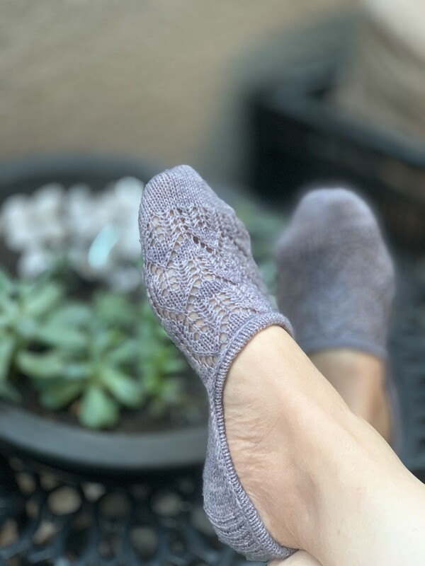 Knitting online class Invisible Lace Sock
