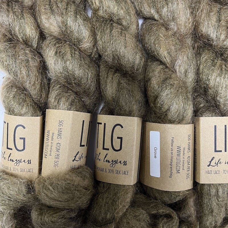 LITLG Silk Mohair Haze Lace Grove