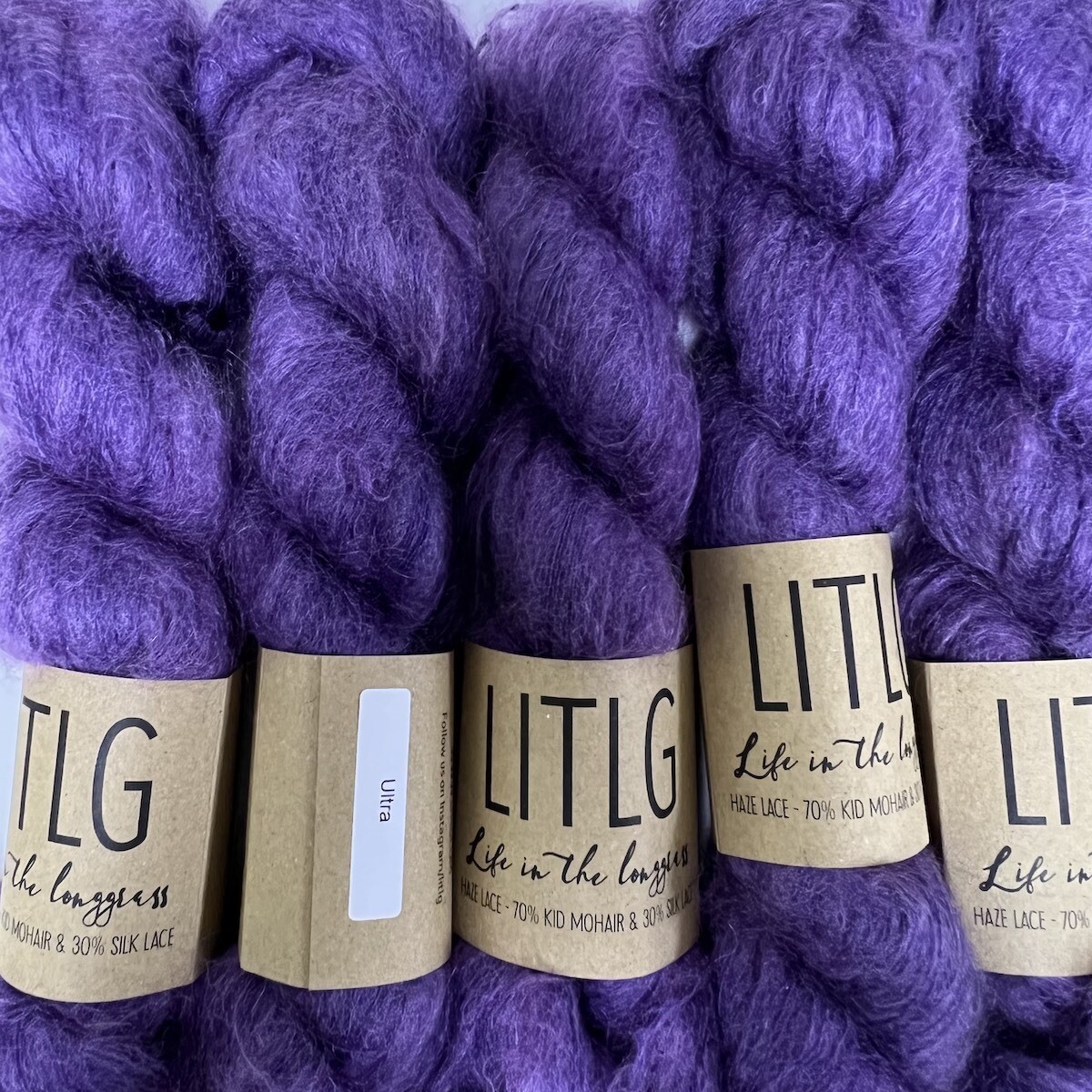LITLG Silk Mohair Haze Lace Ultra