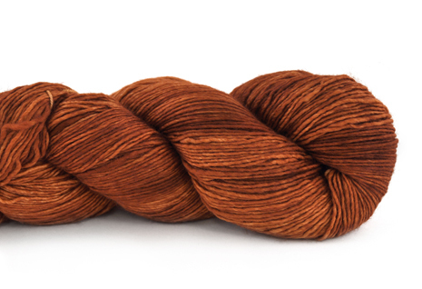Malabrigo Hand dye Mechita Yarn Dried Orange #895