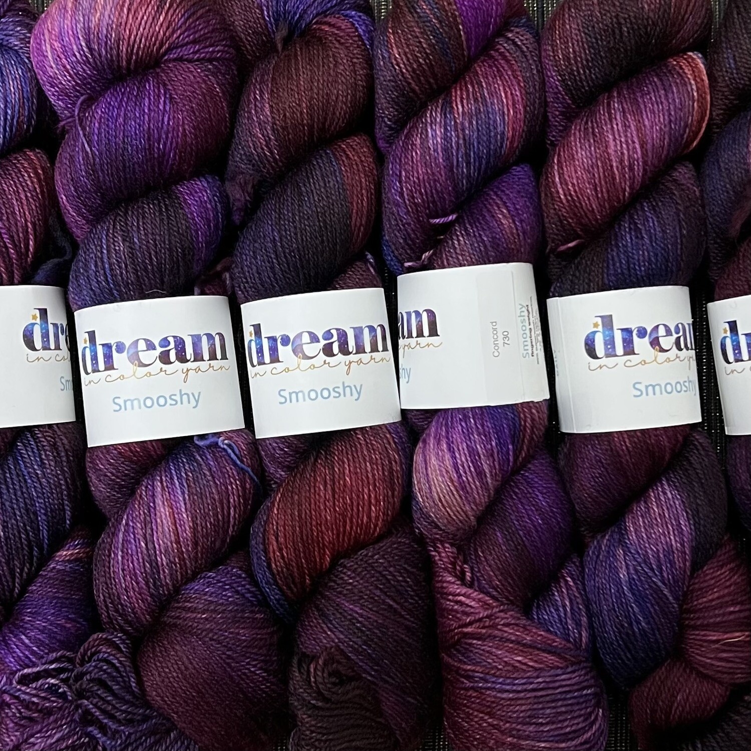 Dream in Color  Yarn  Smooshy Sock Concord