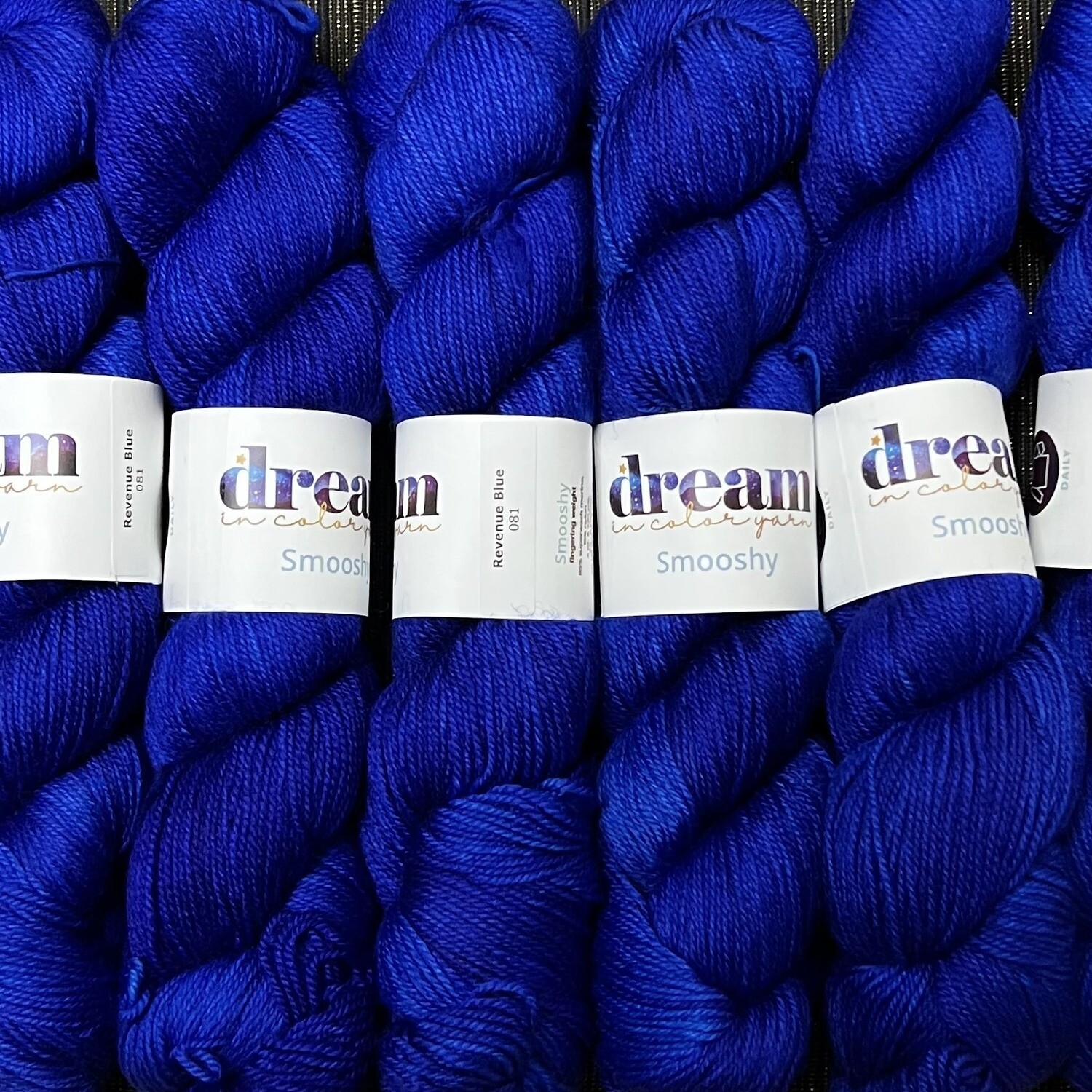 Dream in Color  Yarn  Smooshy Revenue Blue