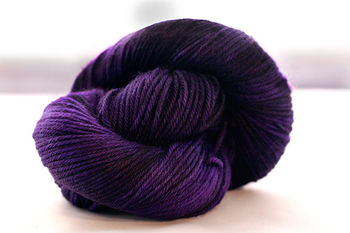 Dream in Color Smooshy Cashmere Blend Sock VC024 Amethyst Ink