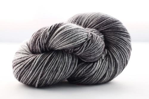 Dream in Color Smooshy Cashmere Blend Sock VCk003 Kettle dyed Grey Tabby