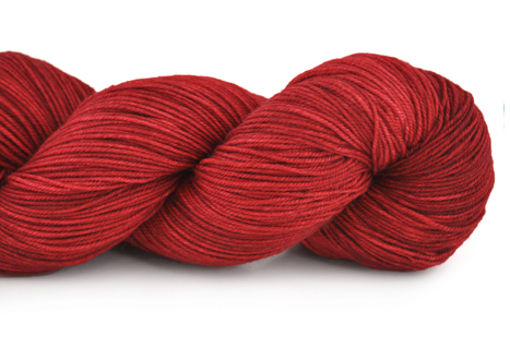 Malabrigo Sock Hand dye  Yarn Ravelry Red #611