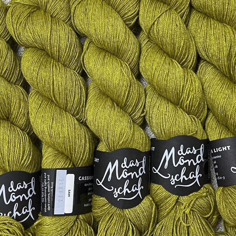 Das Mondschaf Fingering Cassiopeia Light (Merino Yak Silk) Saw