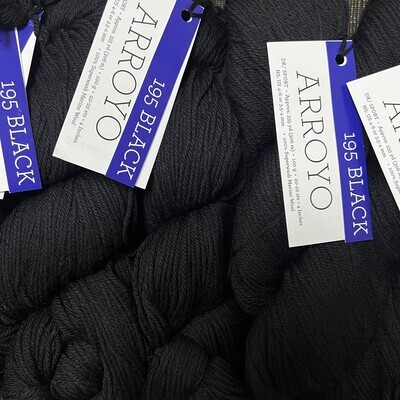 Malabrigo Arroyo 195 Black