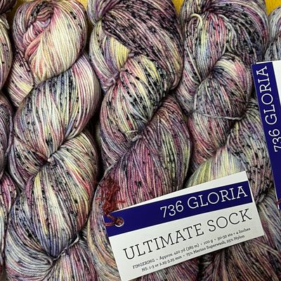 Malabrigo Ultimate Sock 736 Gloria