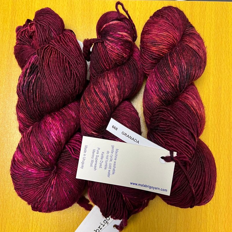 Malabrigo Mechita yarn Granda #668