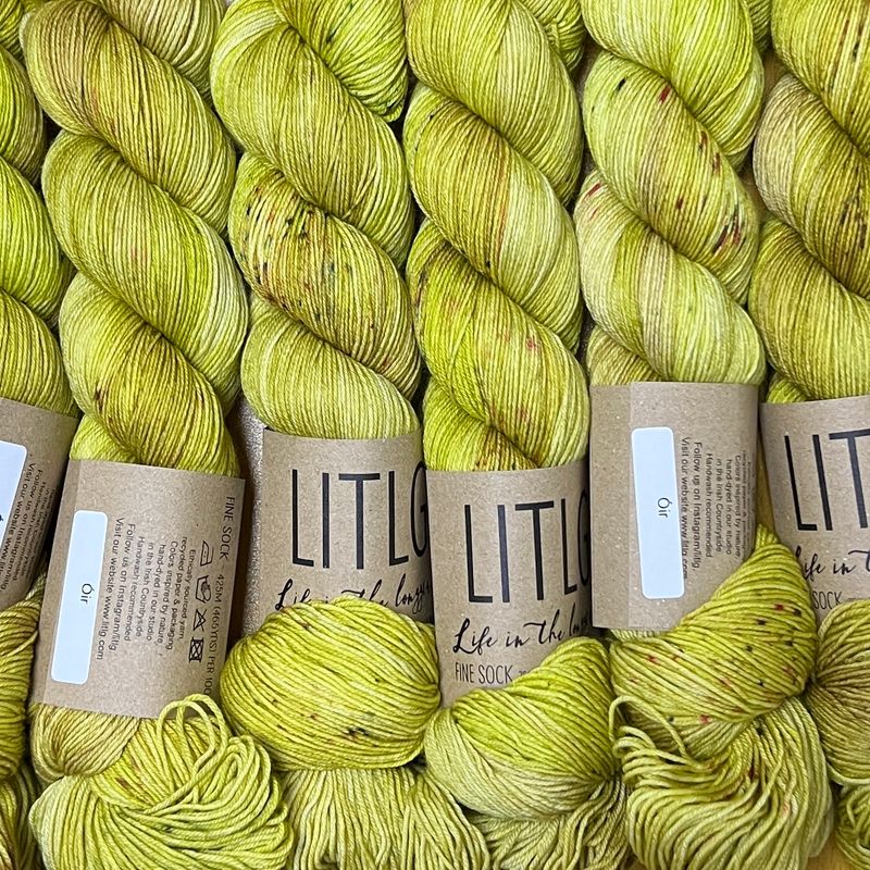 LITLG fine sock yarn Oir