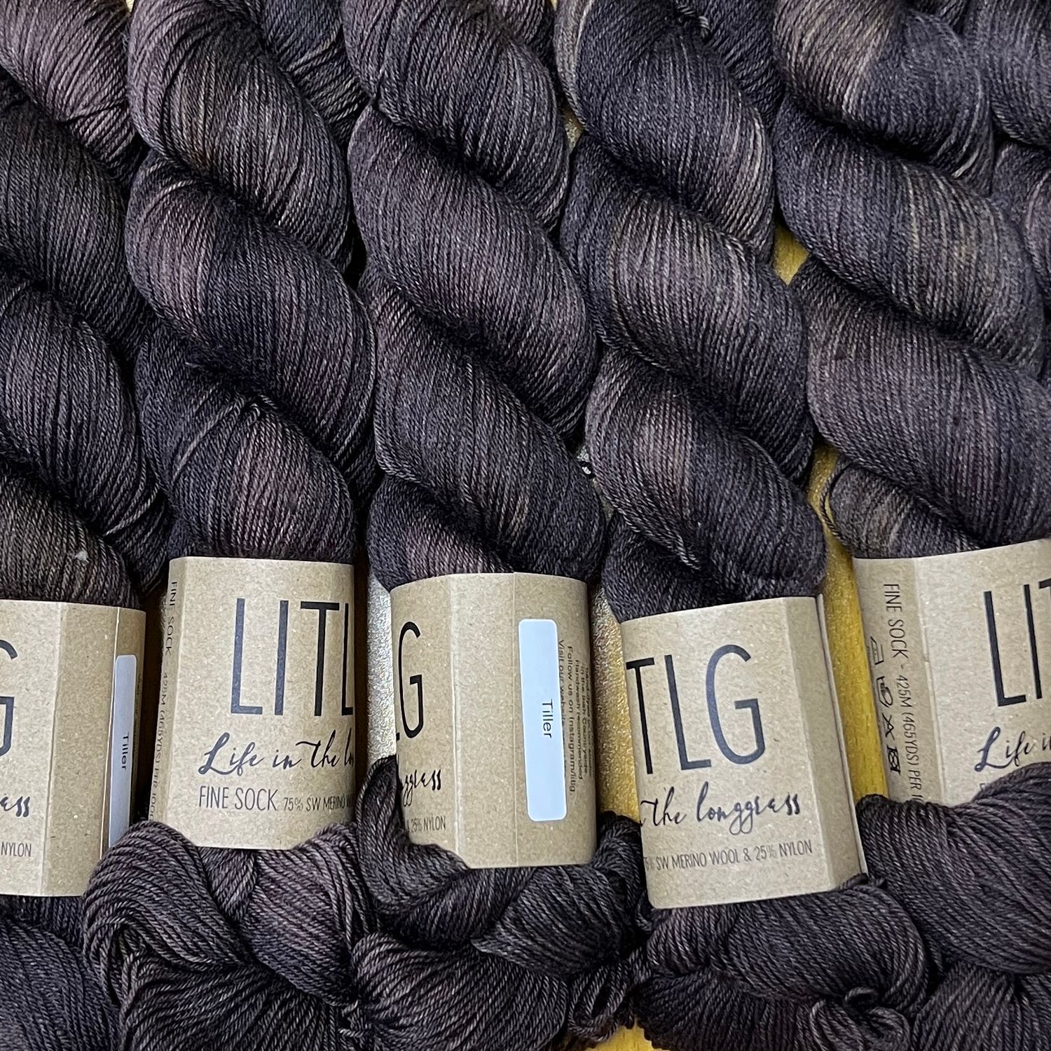 LITLG fine sock yarn Tiller
