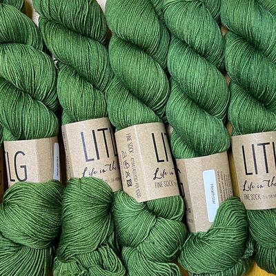 LITLG fine sock yarn Heathstar