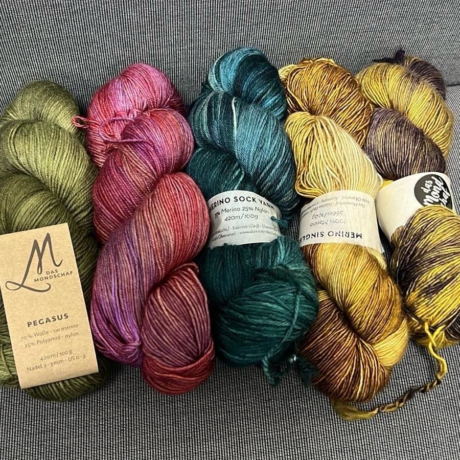 Malabrigo sock 5pcs 