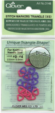 Clover Stiches Markers Triangle (XS)