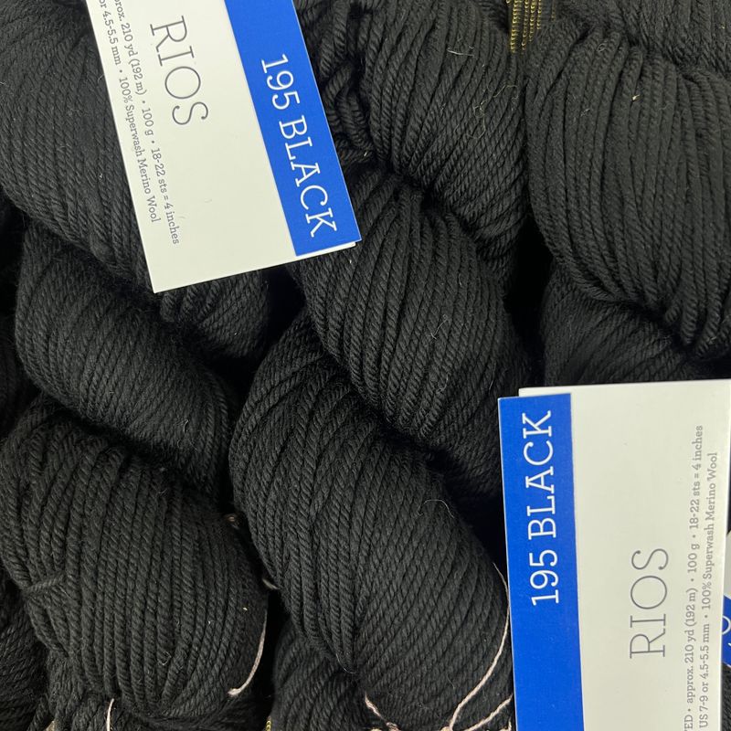 Malabrigo Rios 195 Black