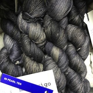 Malabrigo Hand dye Lace Yarn Pearl Ten #69