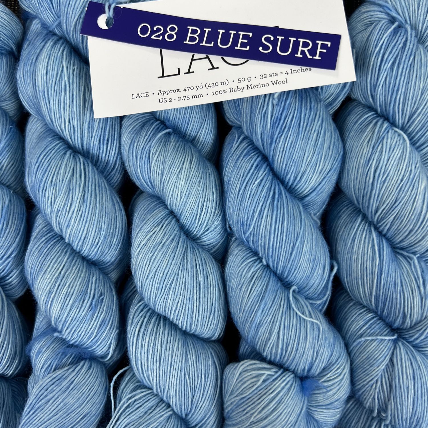Malabrigo Lace 028 Blue Surf