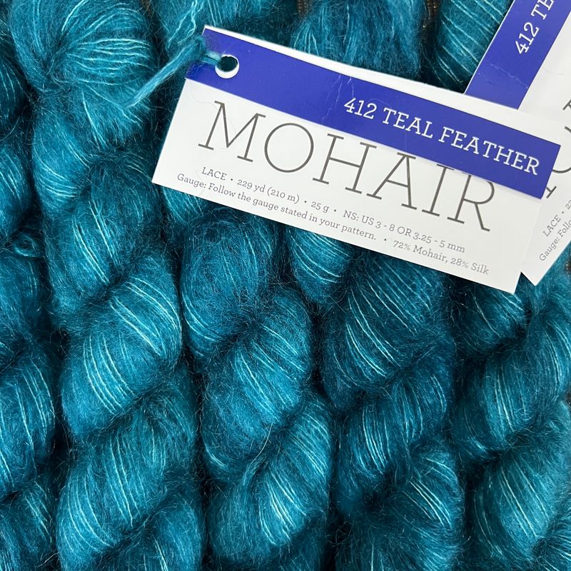 Malabrigo Mohair 412 Teal Feather