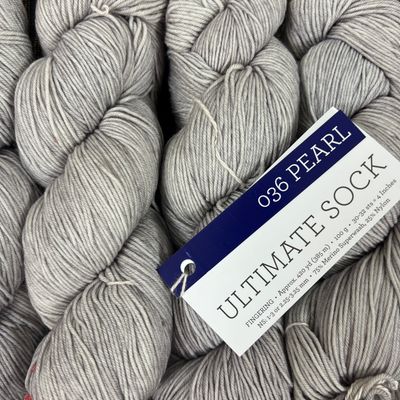 Malabrigo Ultimate Sock 036 Pearl