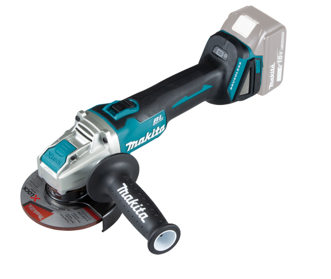 Makita - Smerigliatrice Angolare LXT 18V, 125Mm, 660W con X-lock