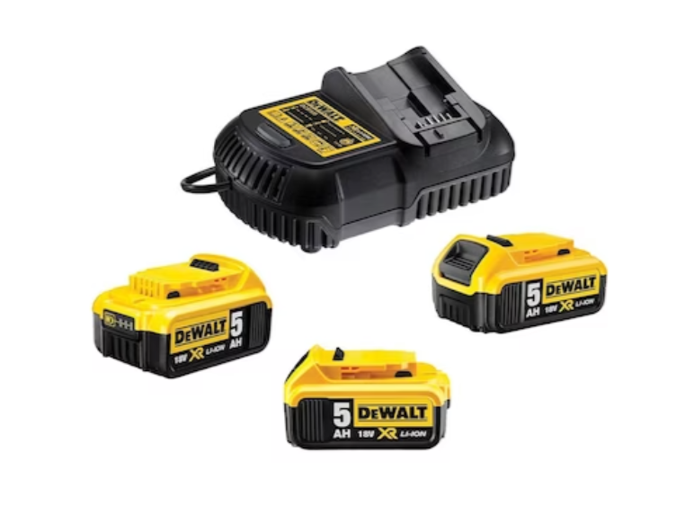Dewalt - Kit batteria 3 x 18V Xr 5.0Ah
