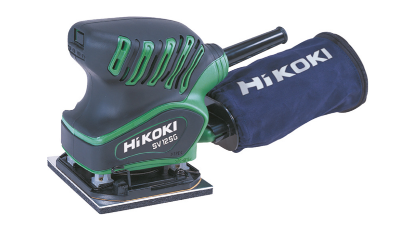 Hikoki - Levigatrice Orbitale SV12SG 200 W Platorello Con Pinze 110 X 100