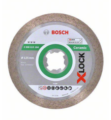 Bosch - X-Lock Disco Diamantato Best For Ceramic 125 X 10 Mm