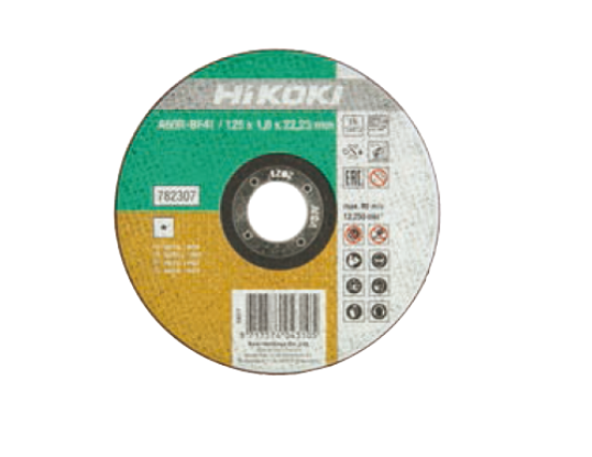 Hikoki - Disco Abras Taglio Di Acciai , Acciai Non Legati E Inox - Ø 125 X 1 Mm
- Scatoletta Metallica Da 10 Pz