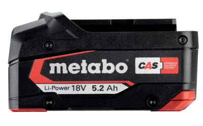 Metabo - Batteria 18 V - 5,2 Ah Li-Power Metabo - Batteria 18 V - 5,2 Ah Li-Power
